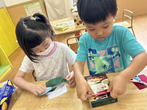 夏祭りに向けて（4歳児）