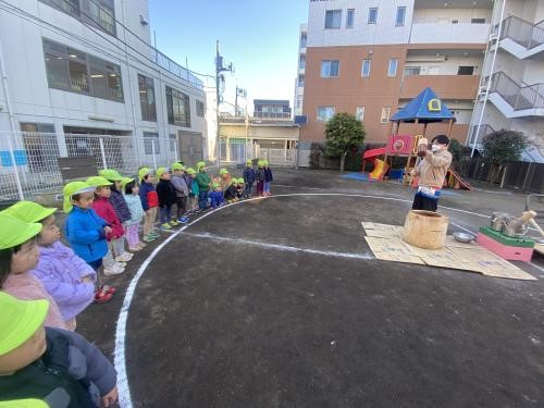 おもちつき（幼児）