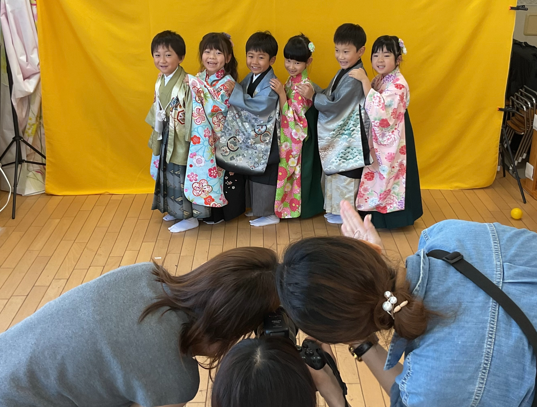 ウキウキワクワク和装体験♪（4.5歳児）