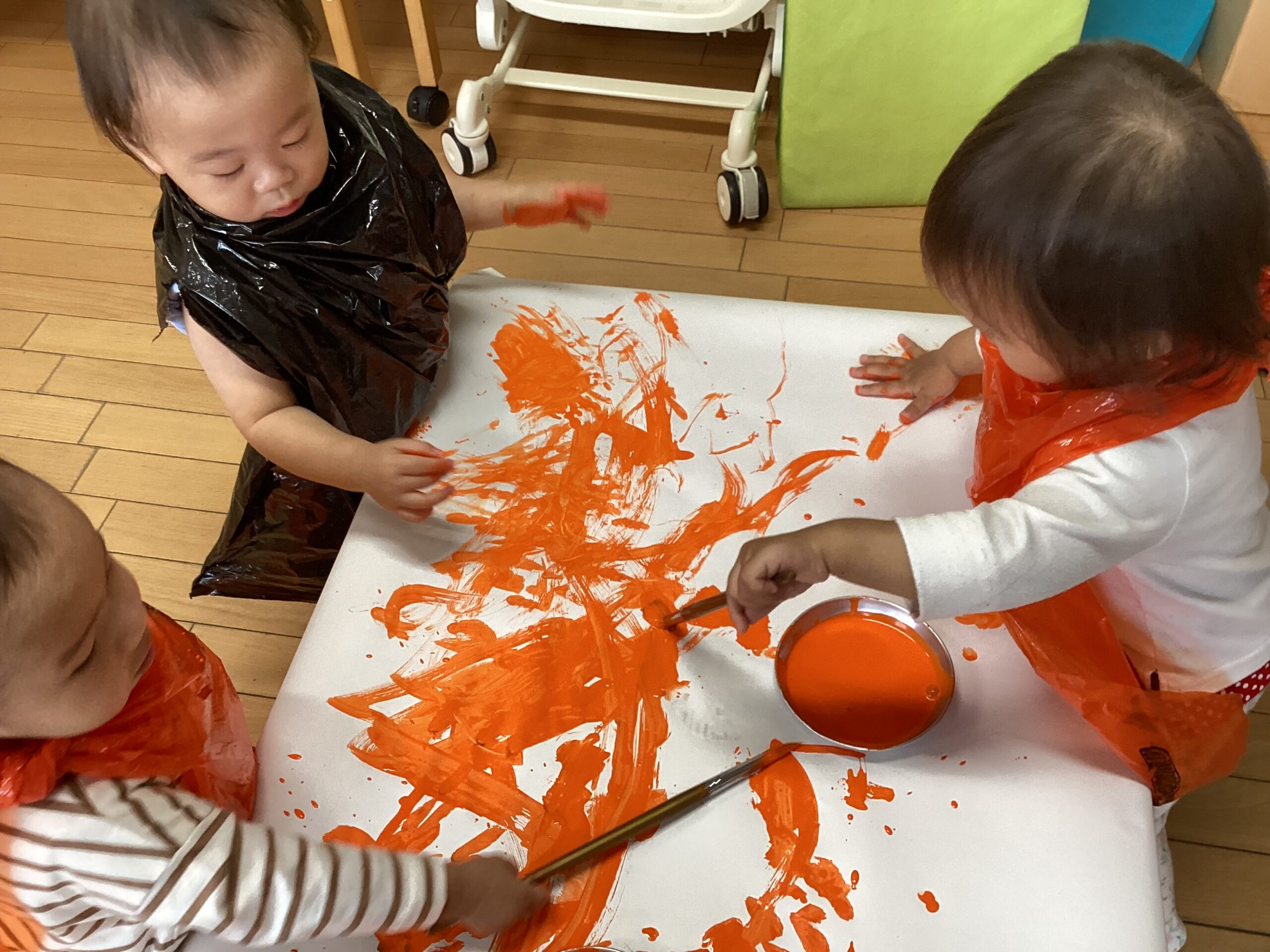 ダンスパーティーの準備…!?(0歳児)